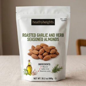 Garlic Herb Roasted Almonds (250g)